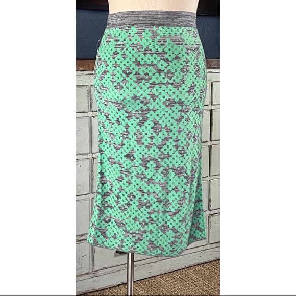 Anthropologie Maeve Green Knit Sweater Skirt S - Picture 4 of 8